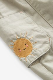 Sage Green Embroidered Cargo Trousers (3mths-7yrs) - Image 8 of 8