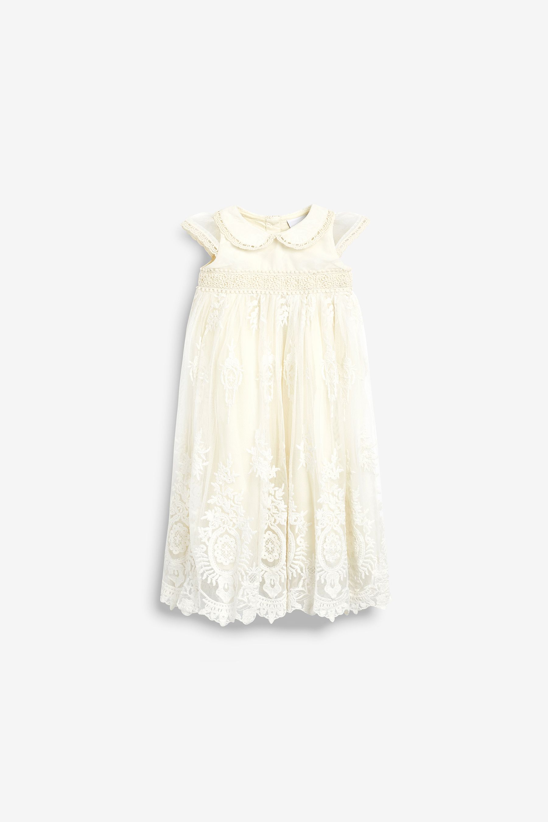 Next ecru shop vintage occasion dress