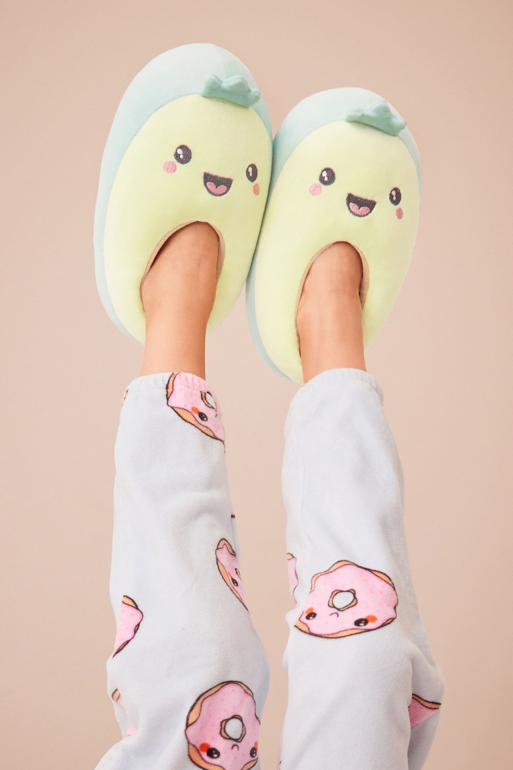 Avocado slippers discount