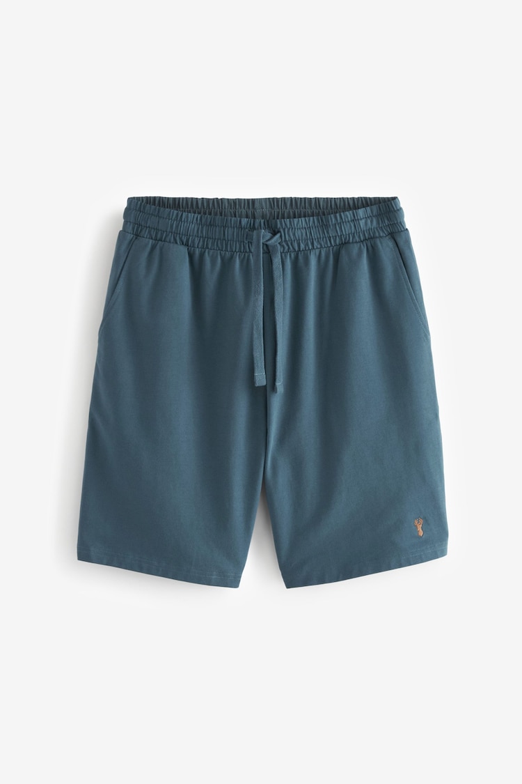 Black/Blue/Grey Core Regular Fit Lightweight Shorts 5 Pack - Image 6 of 11