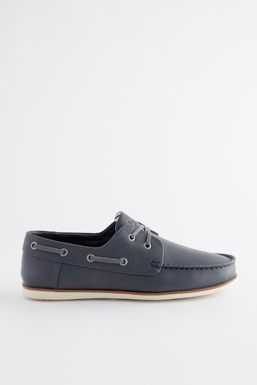 Navy Boat Shoes
