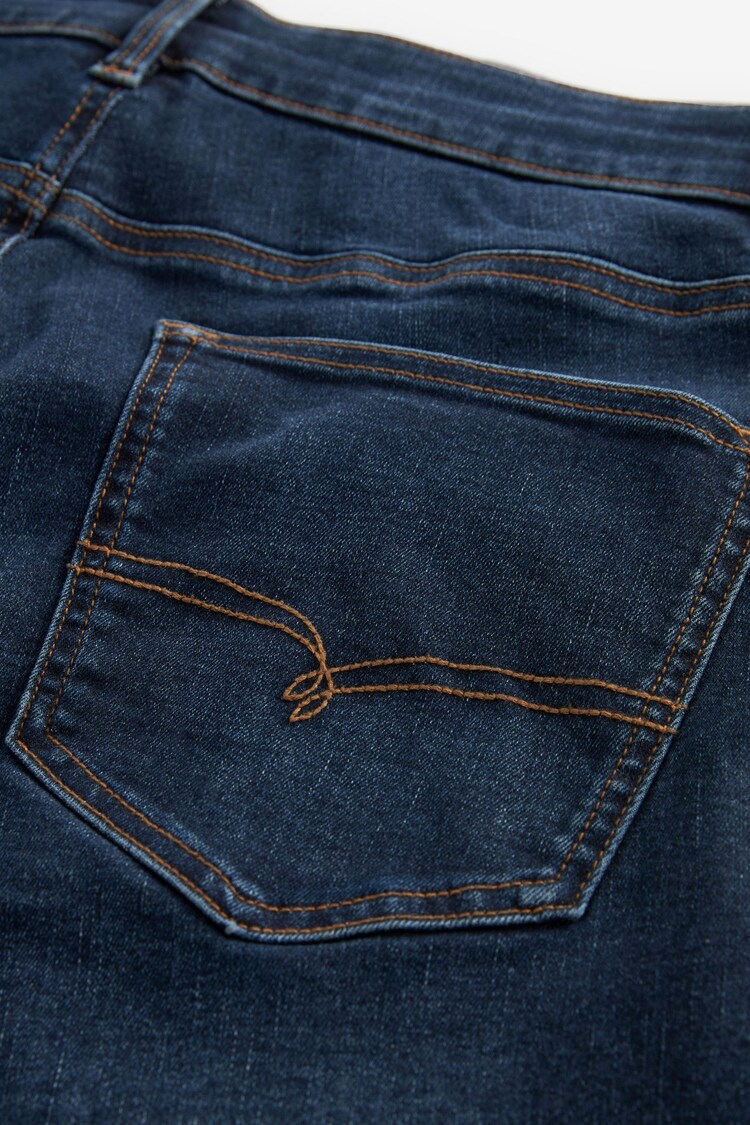 Blue Mid Indigo Slim Fit Motion Flex Jeans - Image 9 of 11