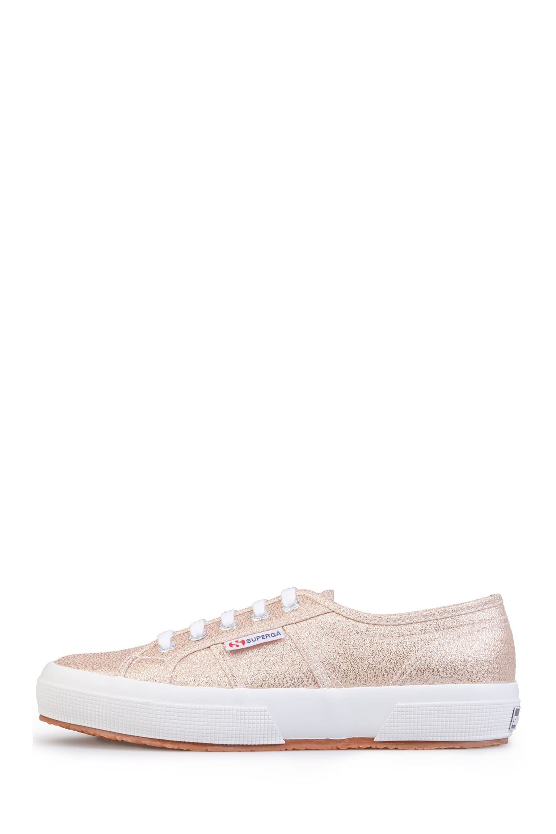 Buy Superga Rose Pink 2750 Glitter Trainers from Next Luxembourg
