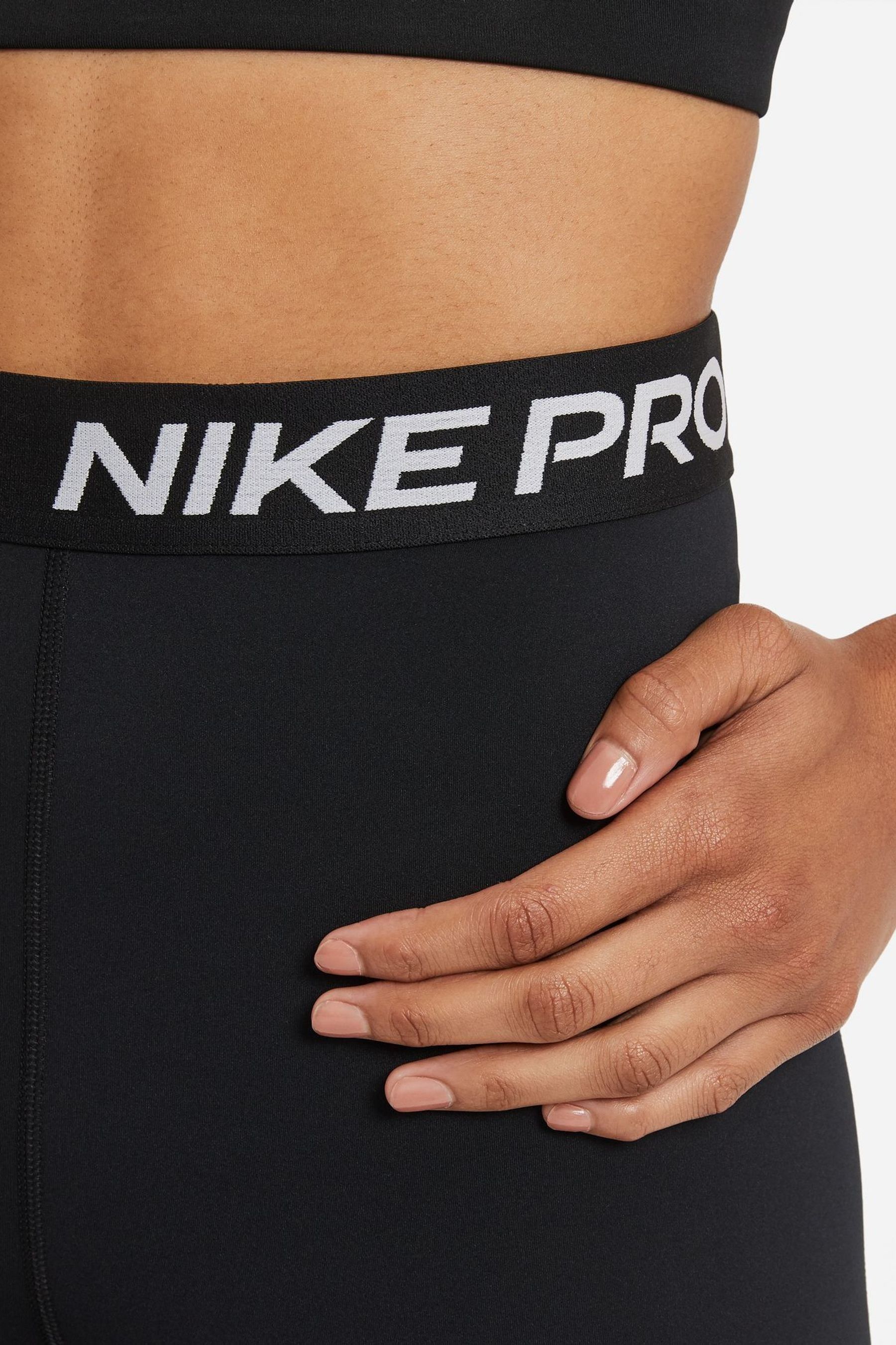 Buy Nike Black 365 High Waisted 7 Inch Shorts from the Next UK