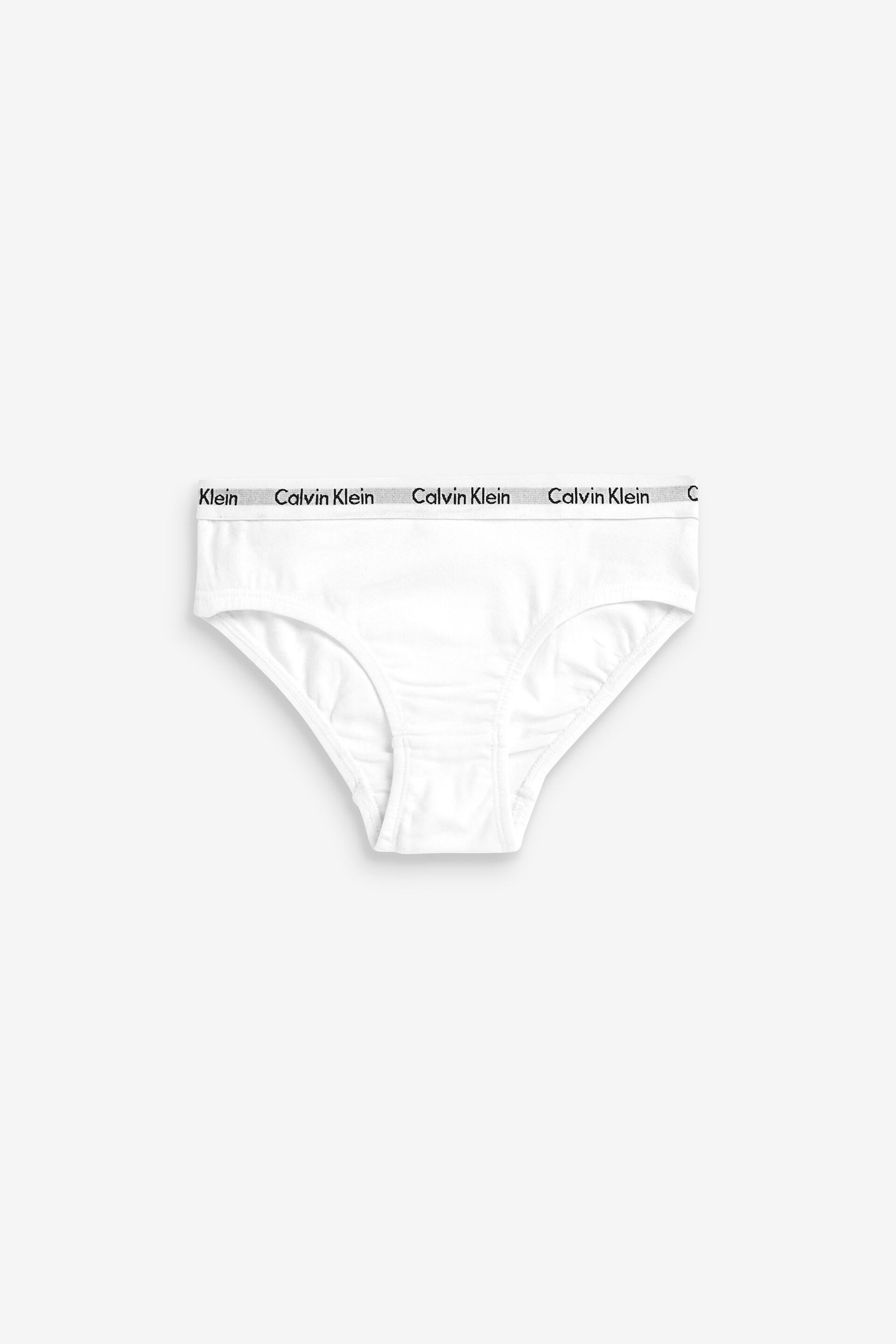 Calvin Klein Black Modern Cotton Girls Bikini Underwears 2 Pack - Image 3 of 3