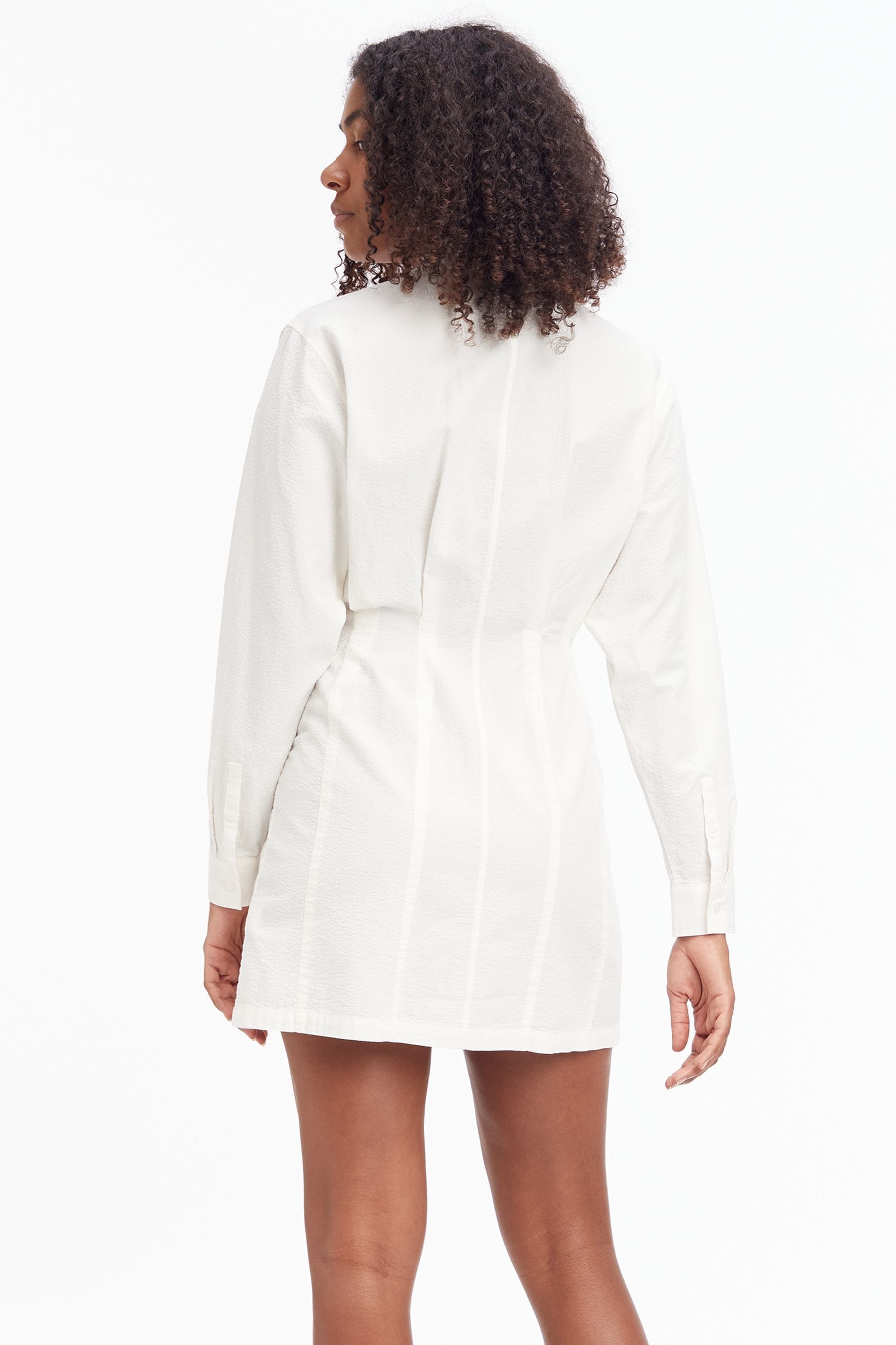 Calvin klein seersucker dress online