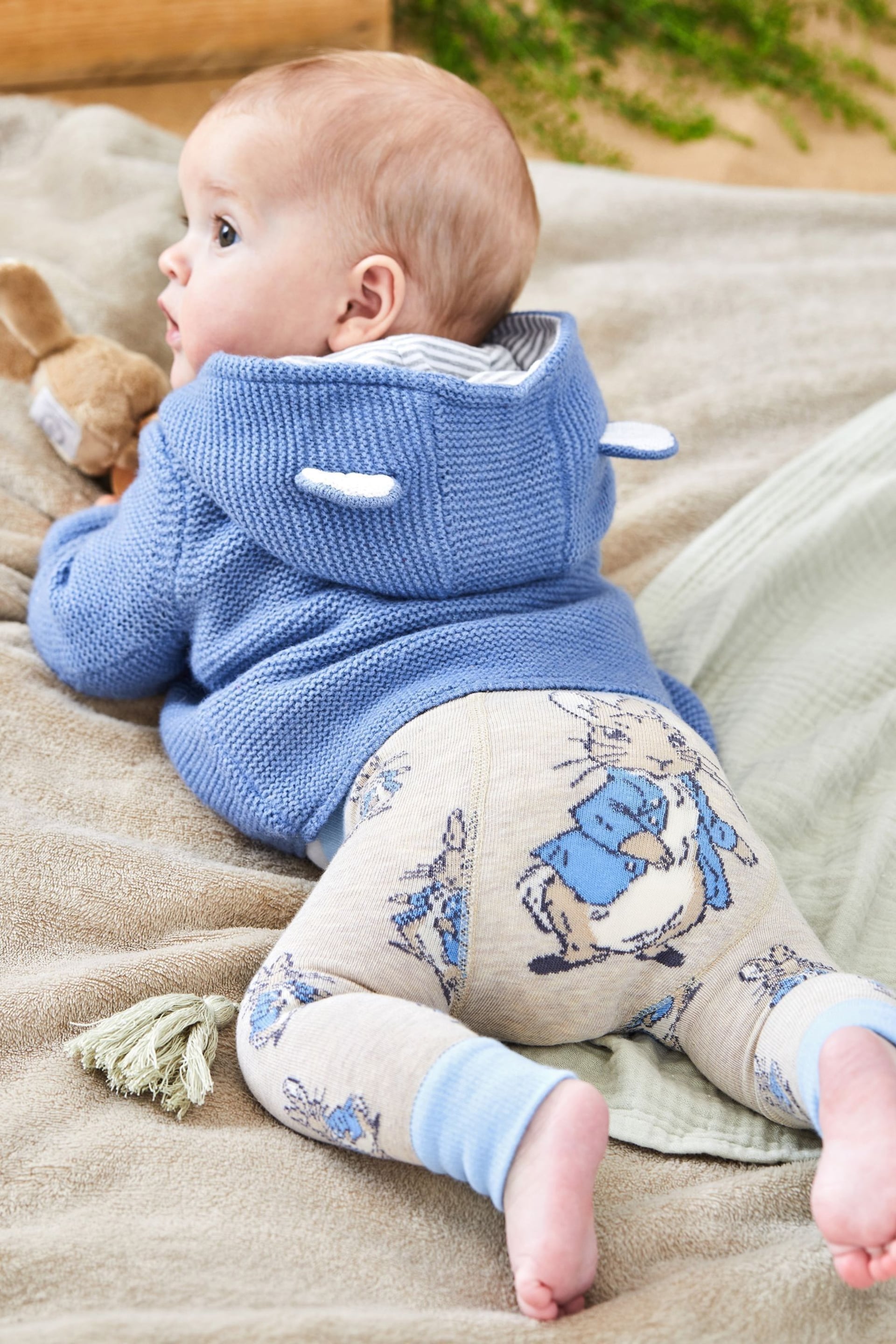 JoJo Maman Bébé Blue Peter Rabbit Leggings - Image 1 of 5