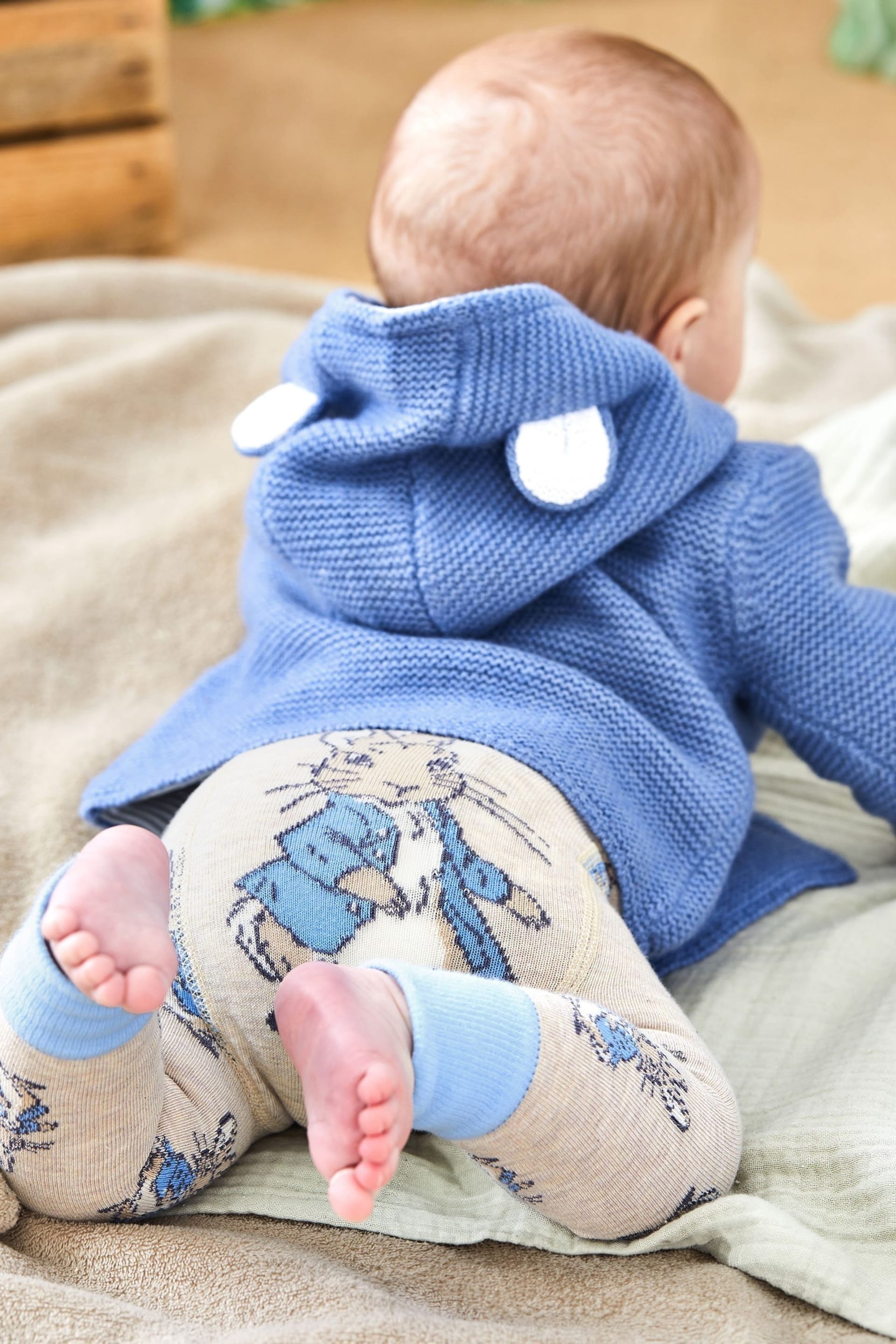 JoJo Maman Bébé Blue Peter Rabbit Leggings - Image 2 of 5