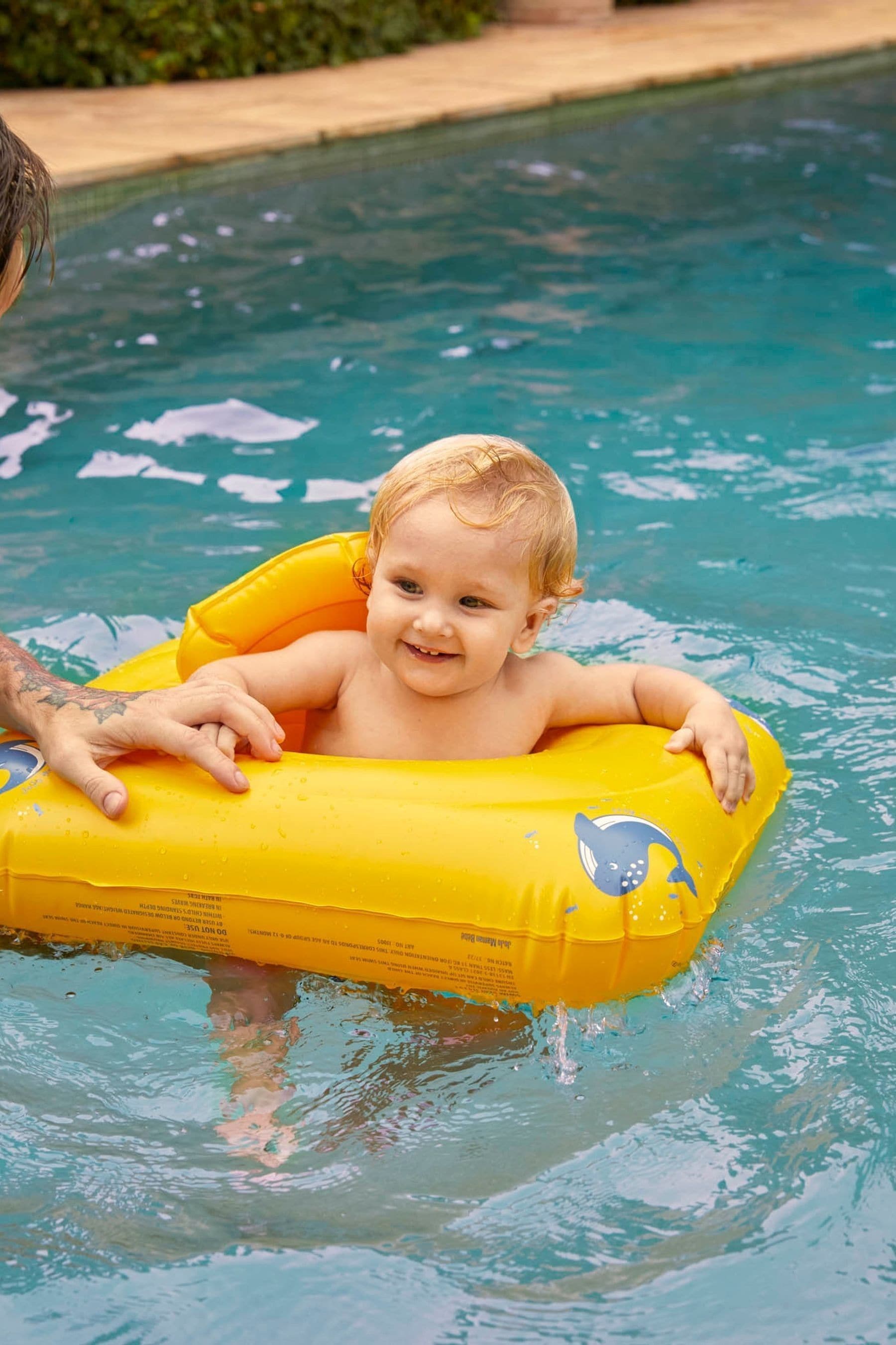 JoJo Maman B b Yellow Baby Swim Float