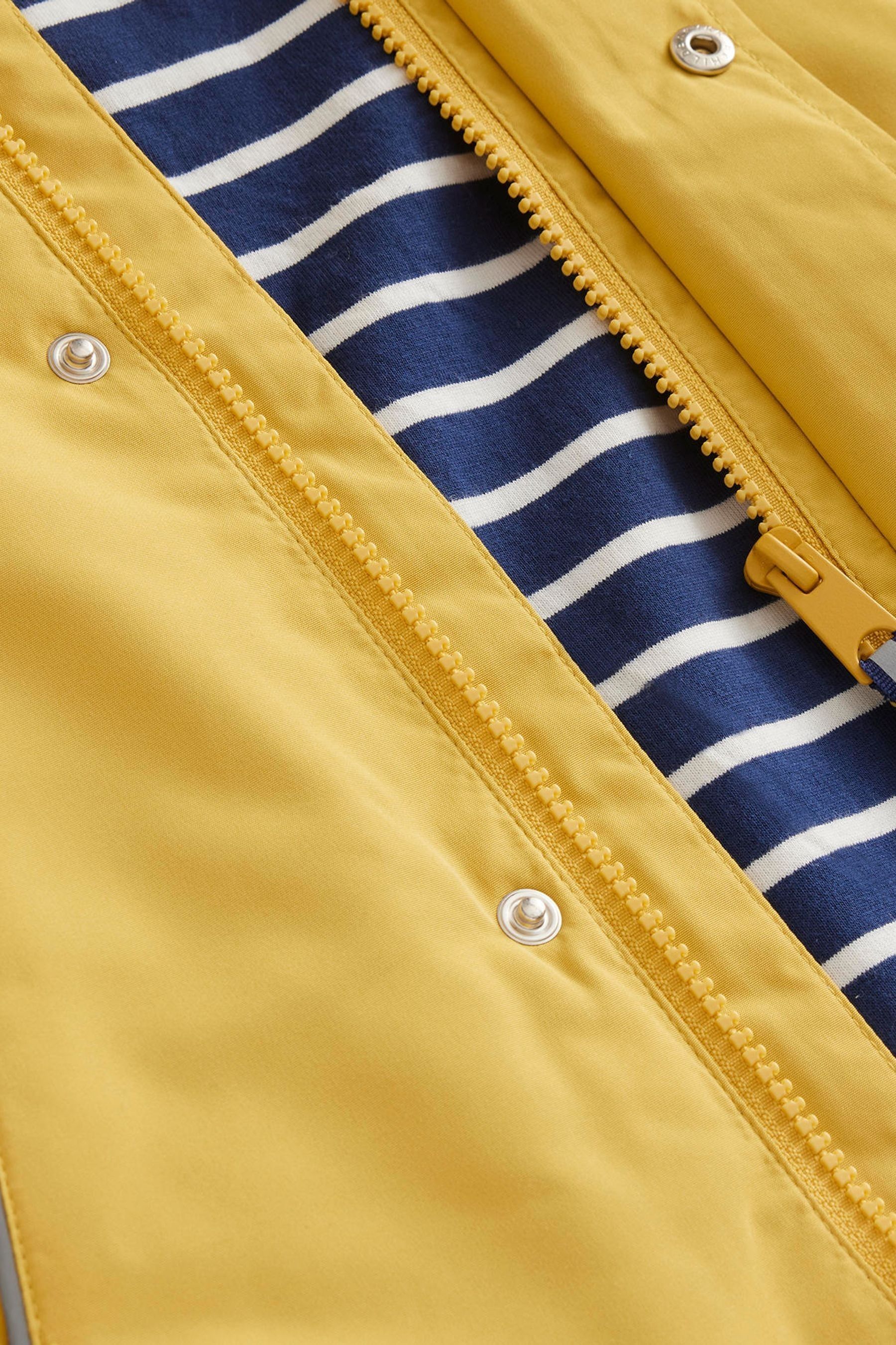 Boden yellow raincoat top