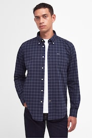 Barbour® Navy Lomand Tartan Check Shirt - Image 1 of 8