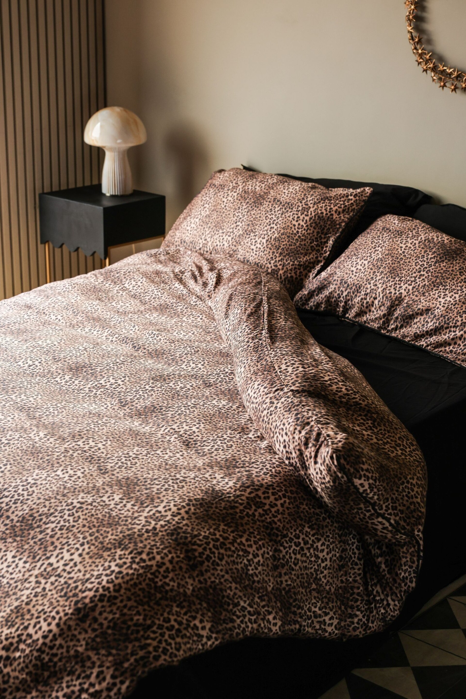 Rockett St George Leopard Love Duvet Cover and Pillowcase Set - Image 1 of 5