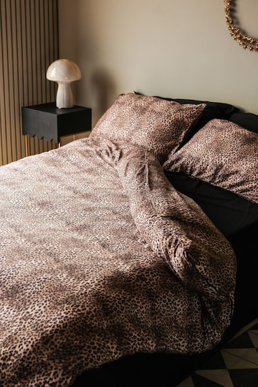 Rockett St George Leopard Love Duvet Cover and Pillowcase Set