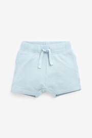 Light Blue Plain Sweat T-Shirt And Shorts Set (3mths-7yrs) - Image 6 of 8