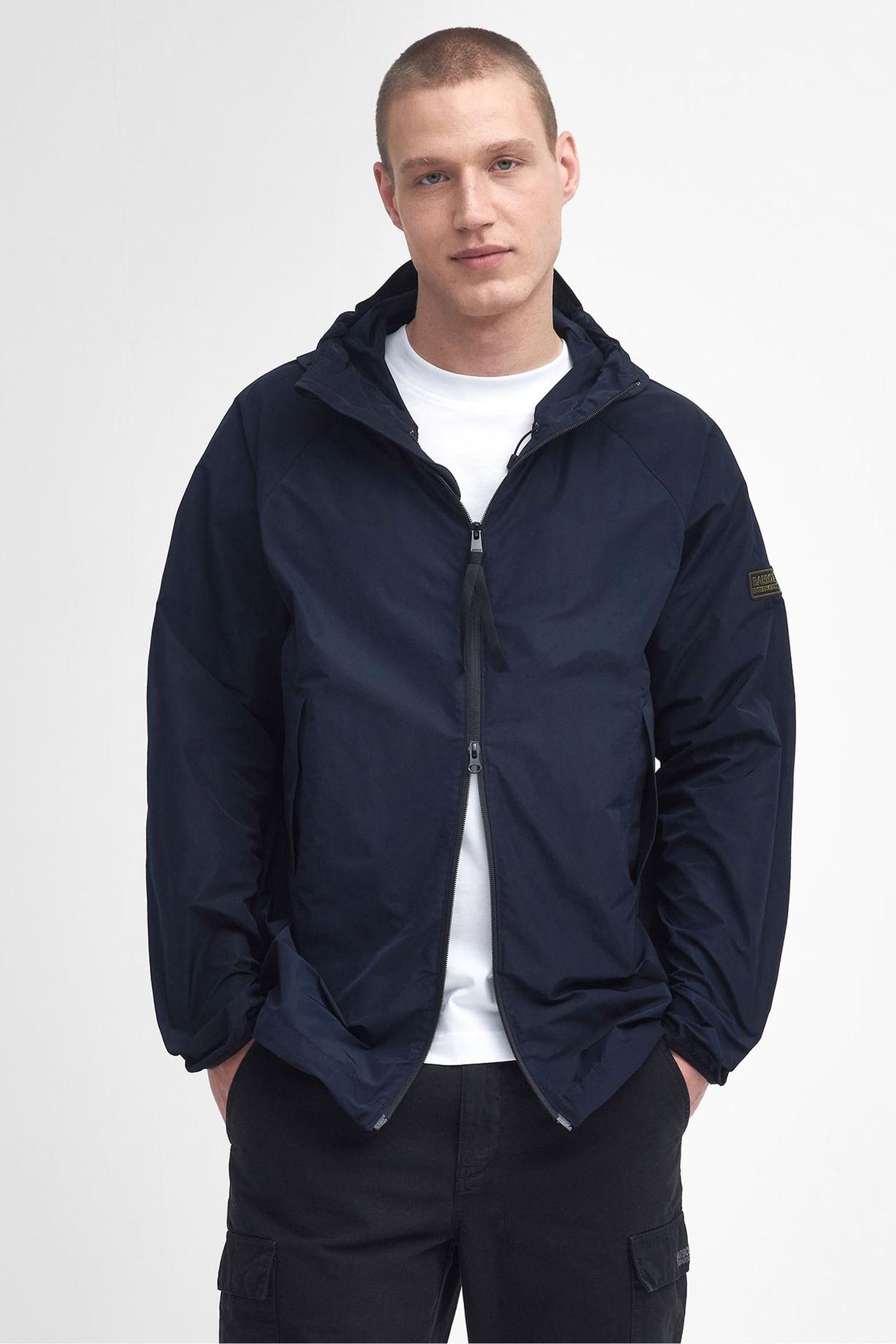 Buy Barbour International Porter Showerproof Hooded Jacket from the Next UK online shop