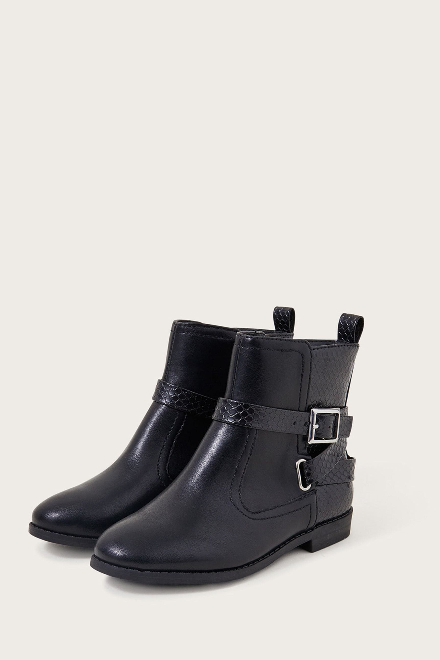 Buy Monsoon Una Strap Boots from the Next UK online shop
