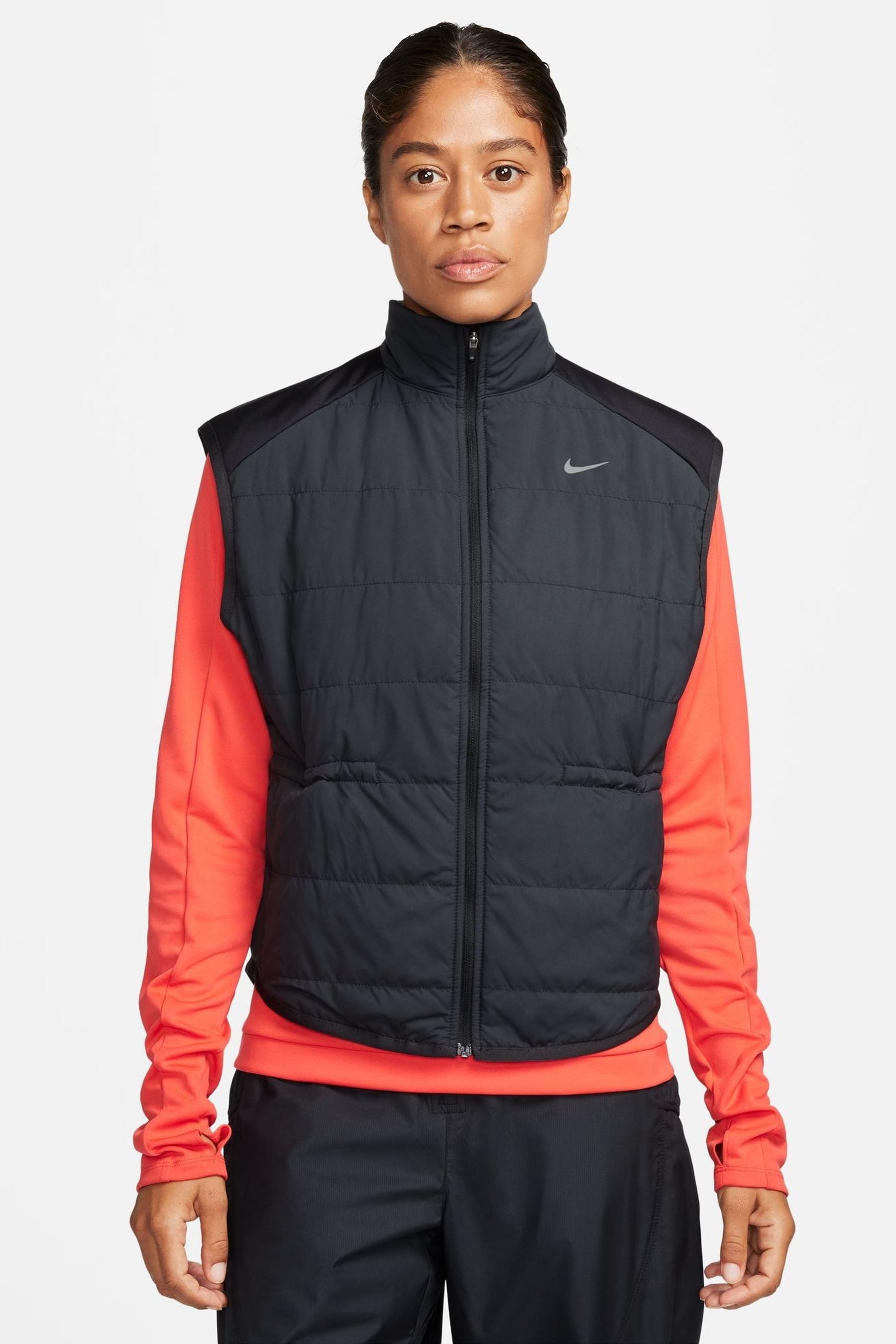 Buy Nike Black Therma FIT Swift Running Vest from the Next UK online shop