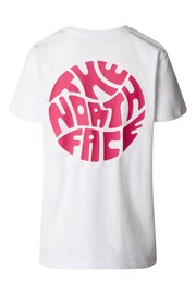 The North Face White Womens Festival Graphic T-Shirt - Image 2 of 2