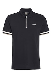 Barbour® International Buxton Black Polo Shirt - Image 6 of 6