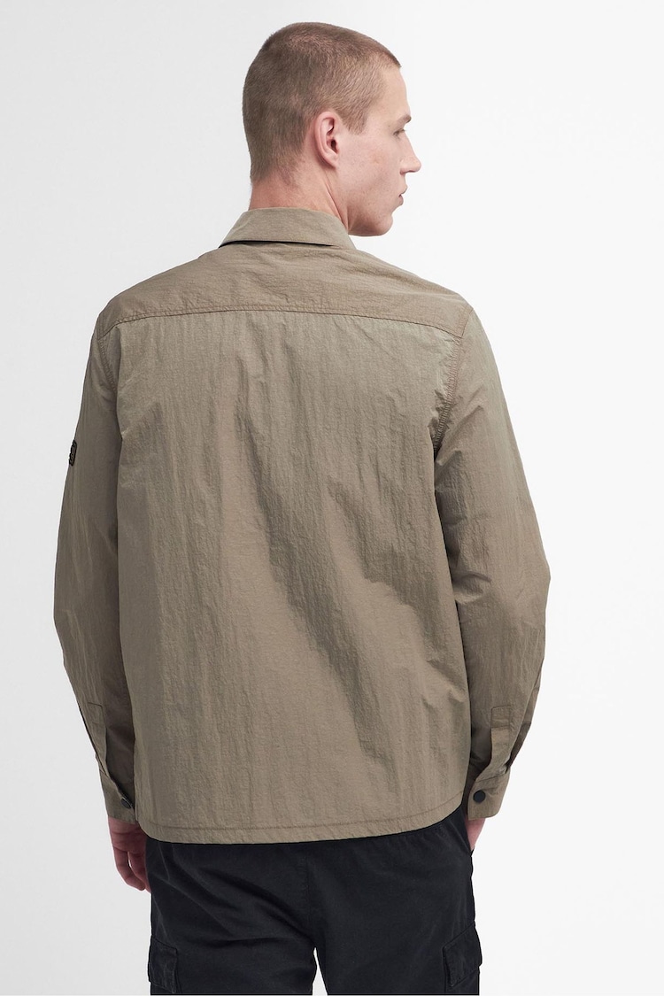 Barbour® International Beige Inline Overshirt - Image 2 of 7