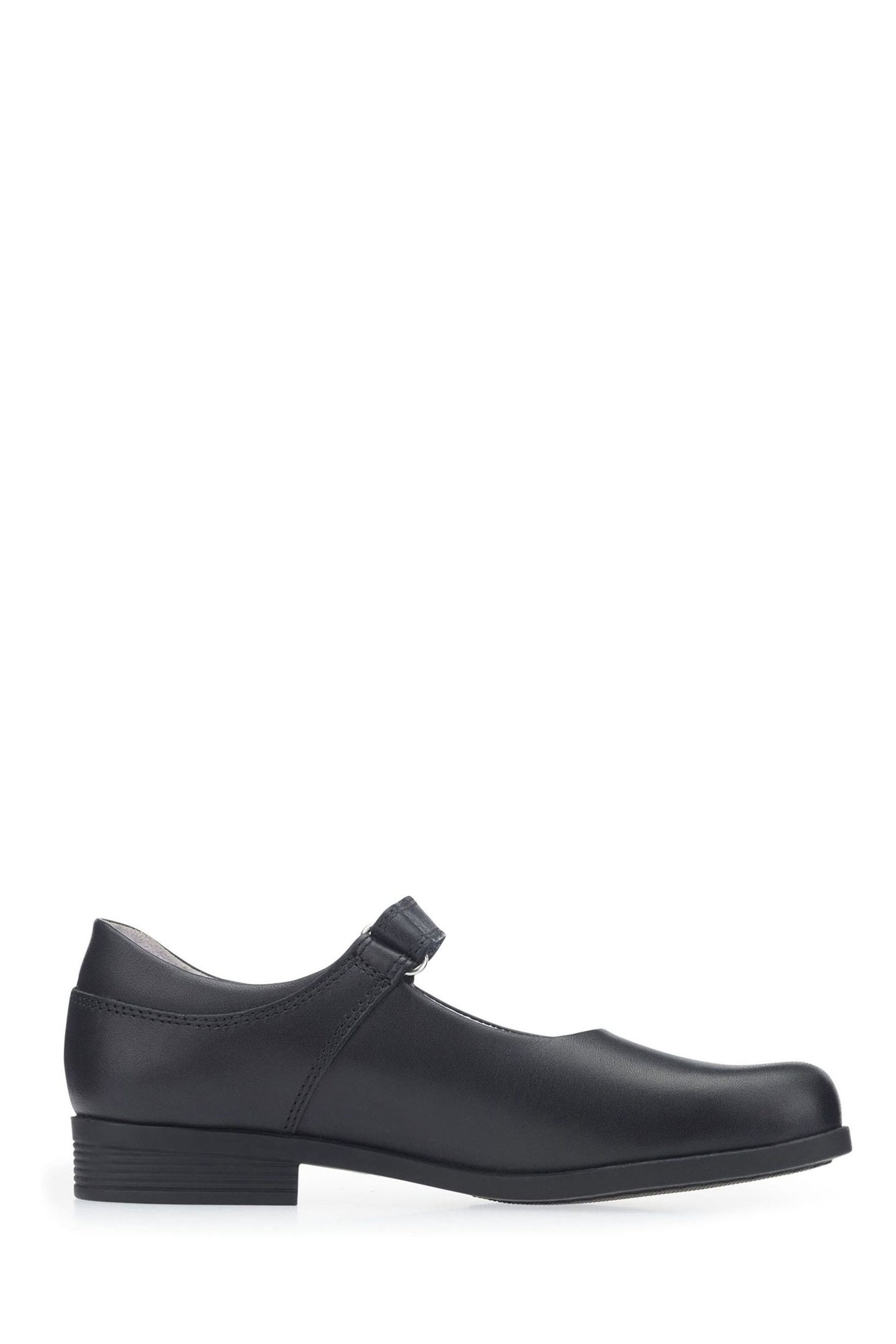 Start-Rite Samba Black Leather School Shoes Standard Fit - Image 2 of 7