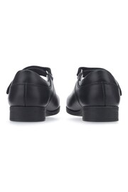 Start-Rite Samba Black Leather School Shoes Standard Fit - Image 3 of 7