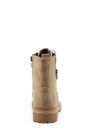 Lunar Natural Nevada Stone Laceup Ankle Boots - Image 5 of 9
