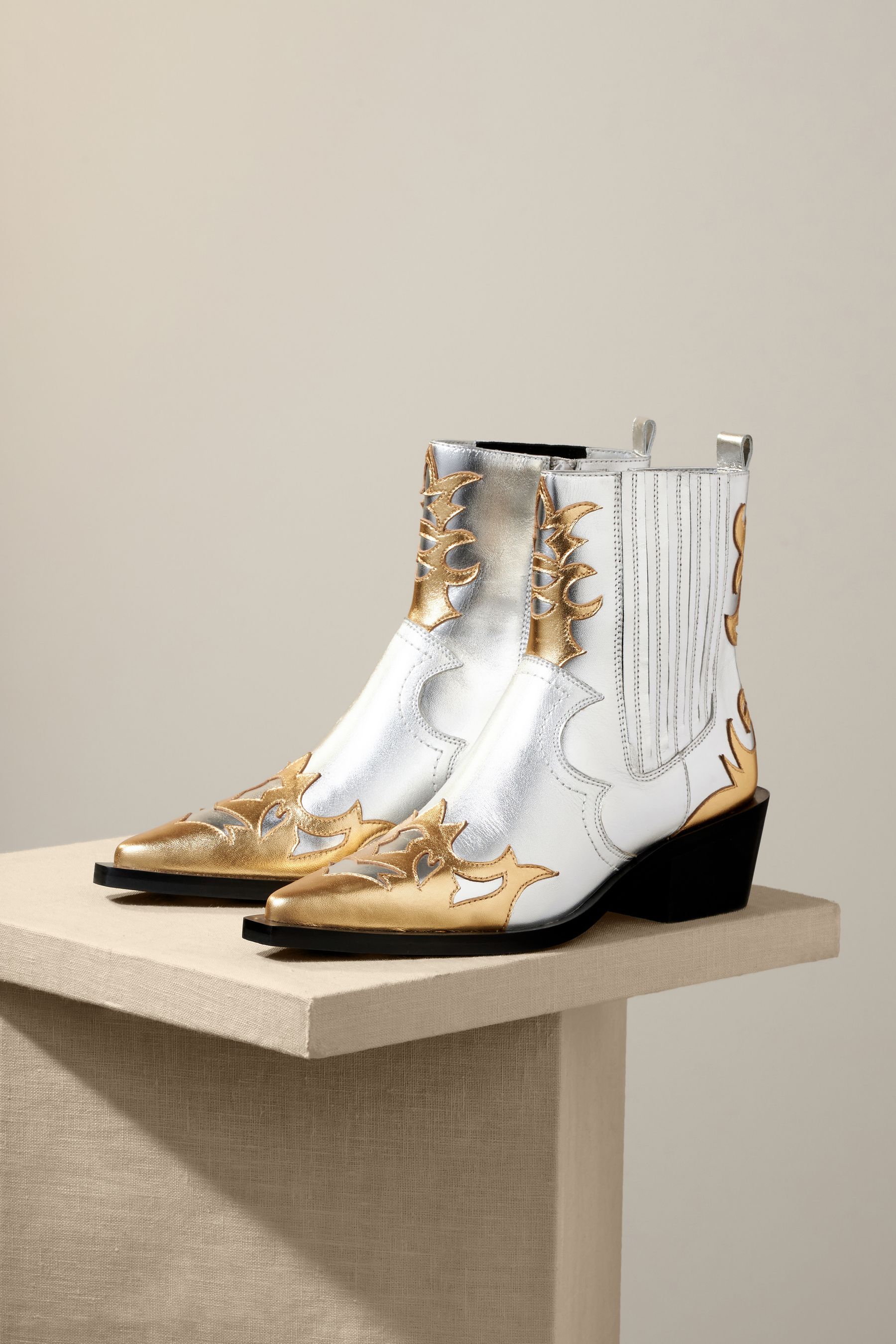 Buy Premium Leather Ankle Western Cowboy Boots Next Ukraine