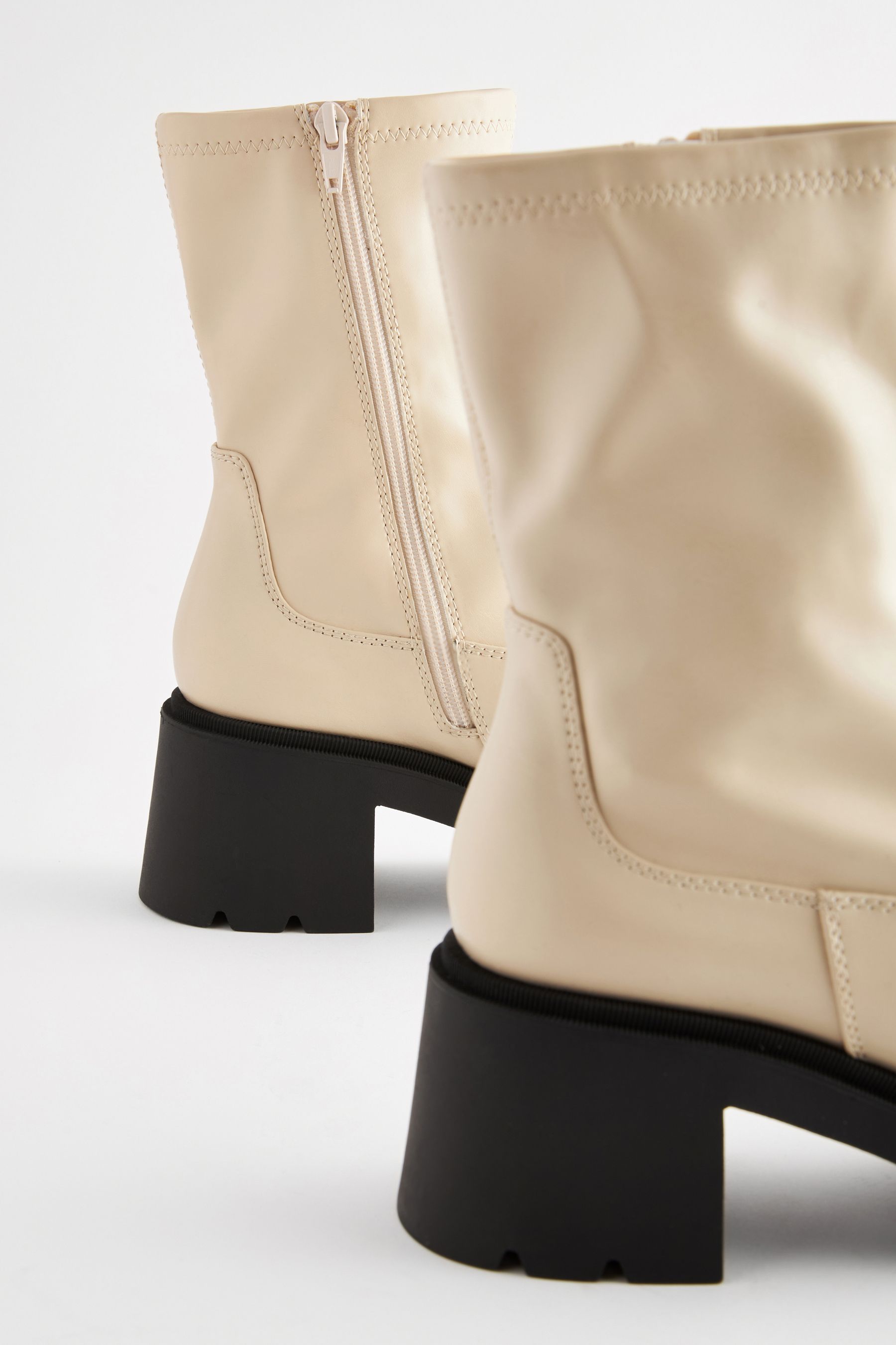 Topshop chunky boots top