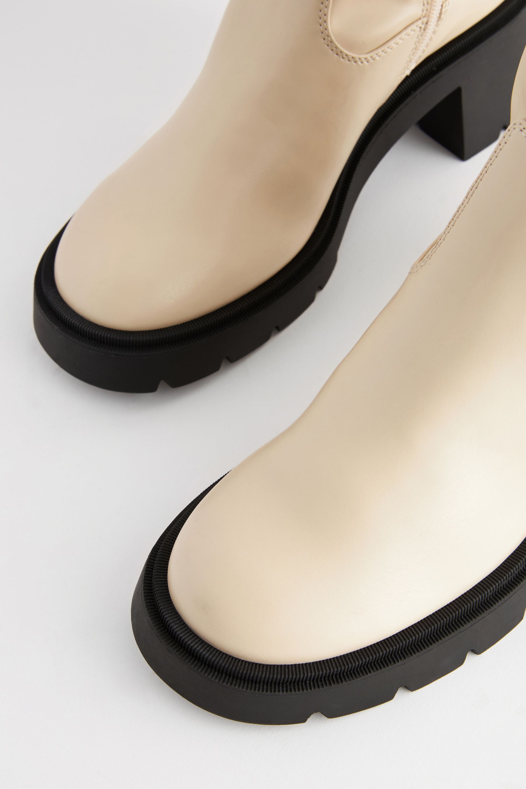 Buy Bone Forever Comfort Chunky Sock Ankle Boots from the Next UK online shop