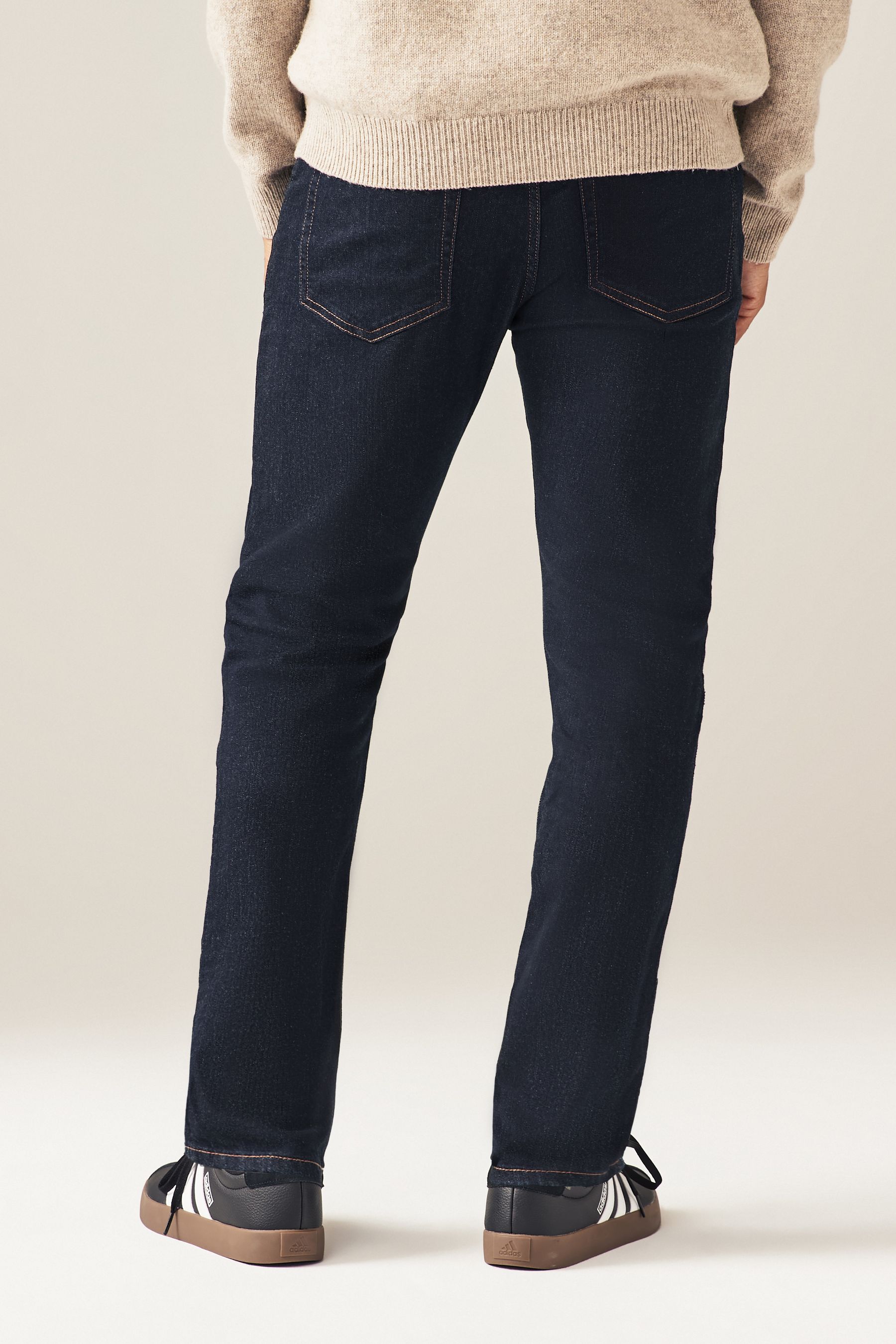 Indigo sales stretch jeans
