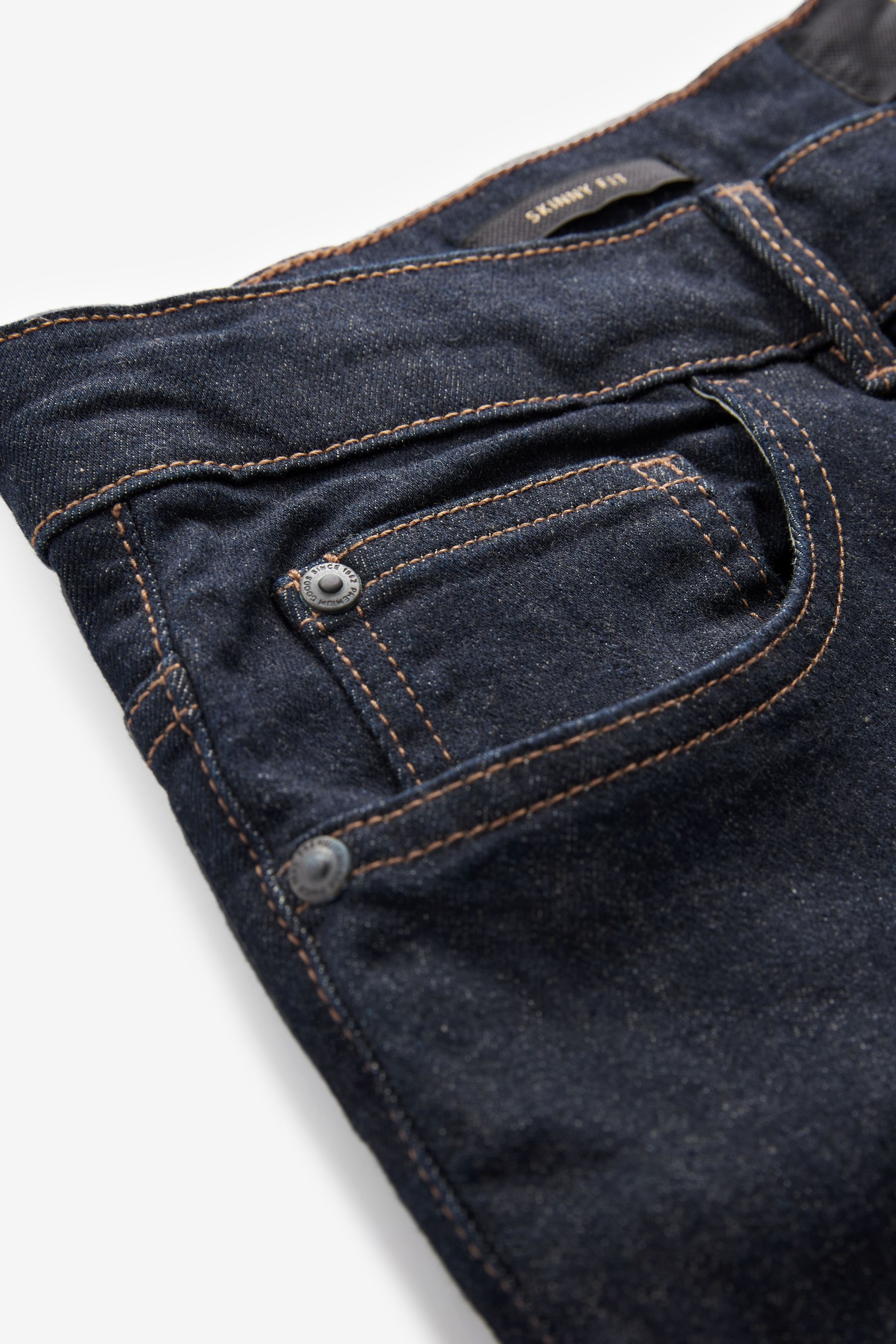 Indigo Rinse Skinny Classic Stretch Jeans
