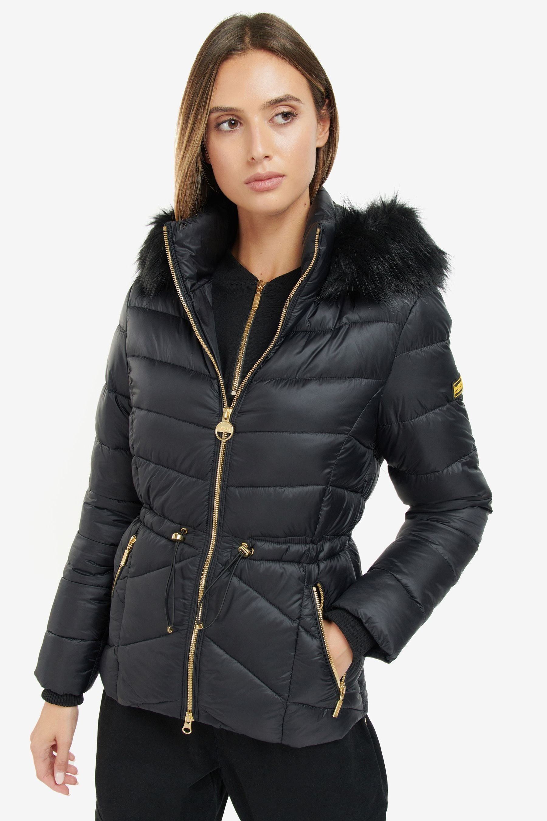 Barbour international island quilted jacket shop