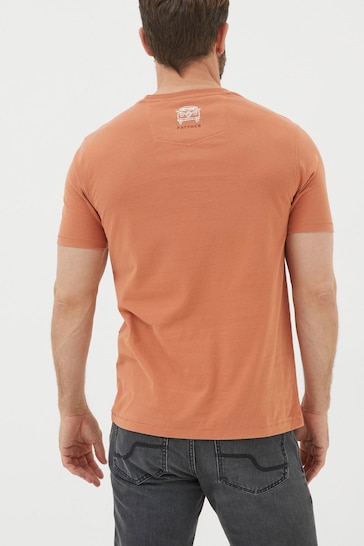 FatFace Orange VW Explore More T-Shirt