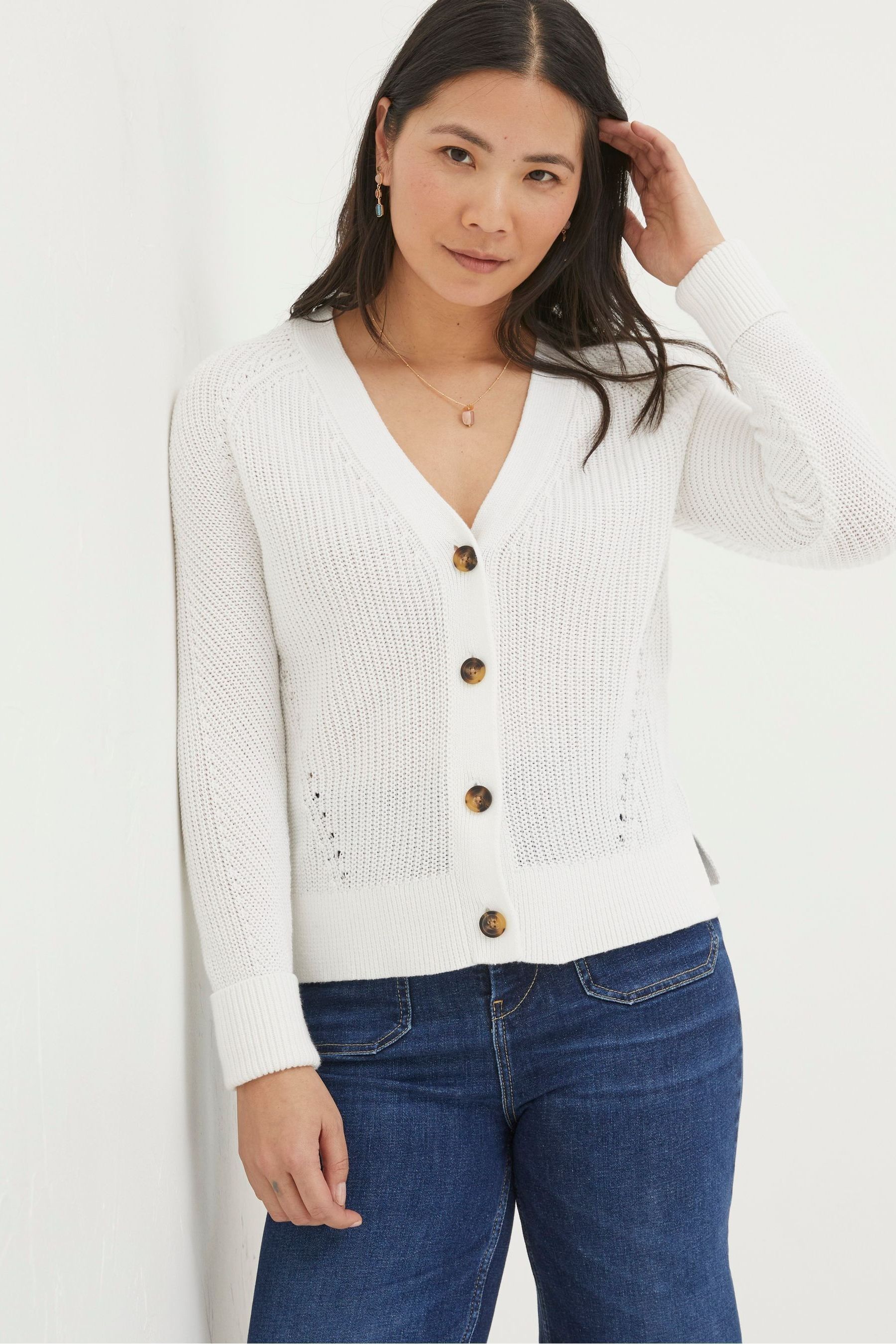 Next cotton cardigan store