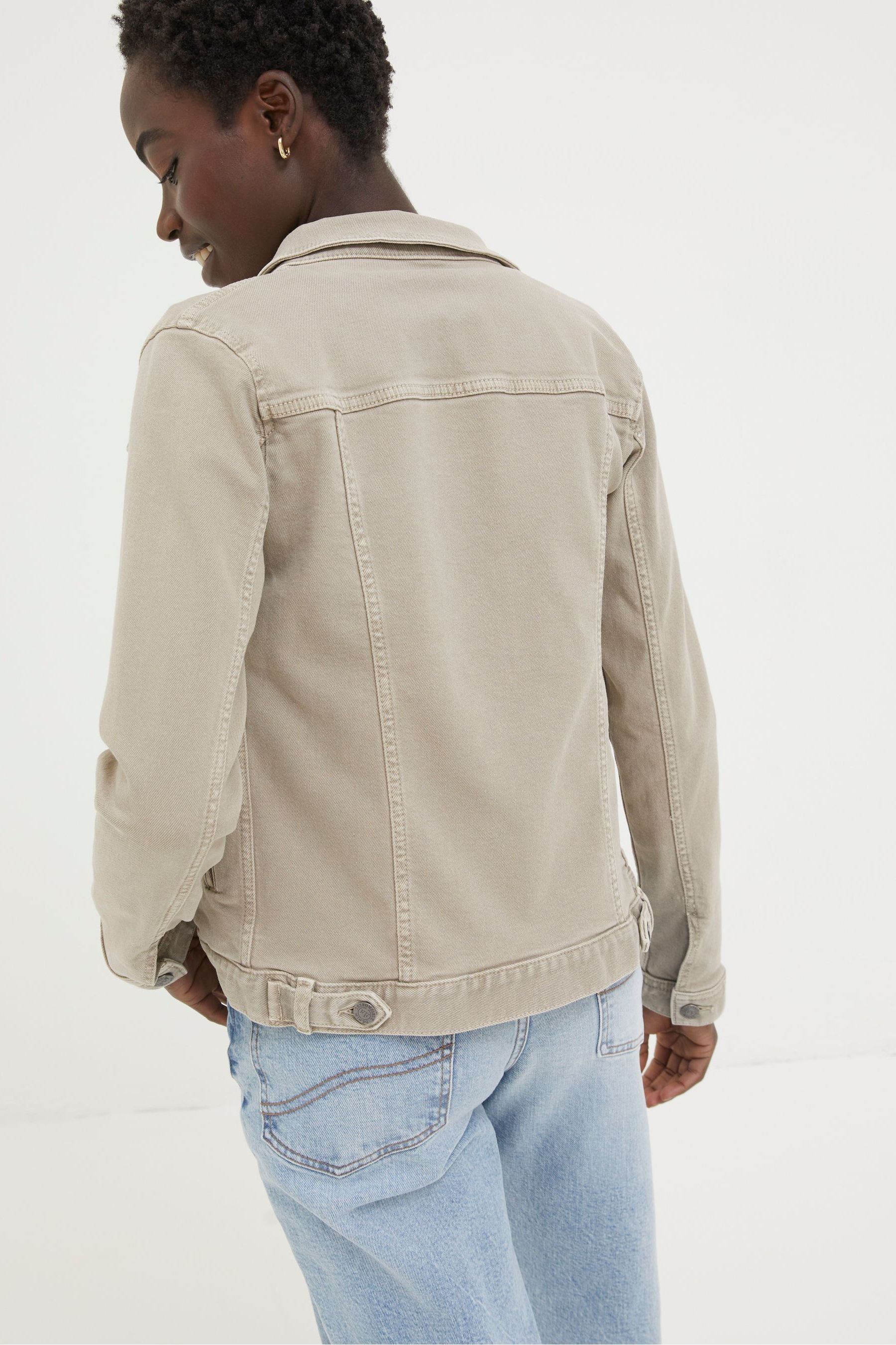FatFace Tasha Natural Denim Jacket