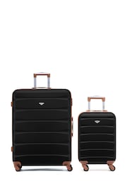 Set Of 2 Large Check-In & Small Carry-On Hardcase Travel Suitcase - Image 1 of 7