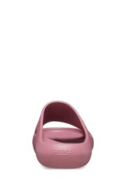 Crocs Pink Mellow Slides - Image 3 of 6