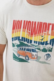 FatFace Cream VW Countryside T-Shirt - Image 4 of 5