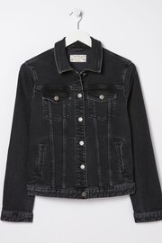 FatFace Black Denim Jacket - Image 6 of 6