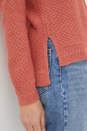 FatFace Ellie Red Jumper - Image 3 of 4