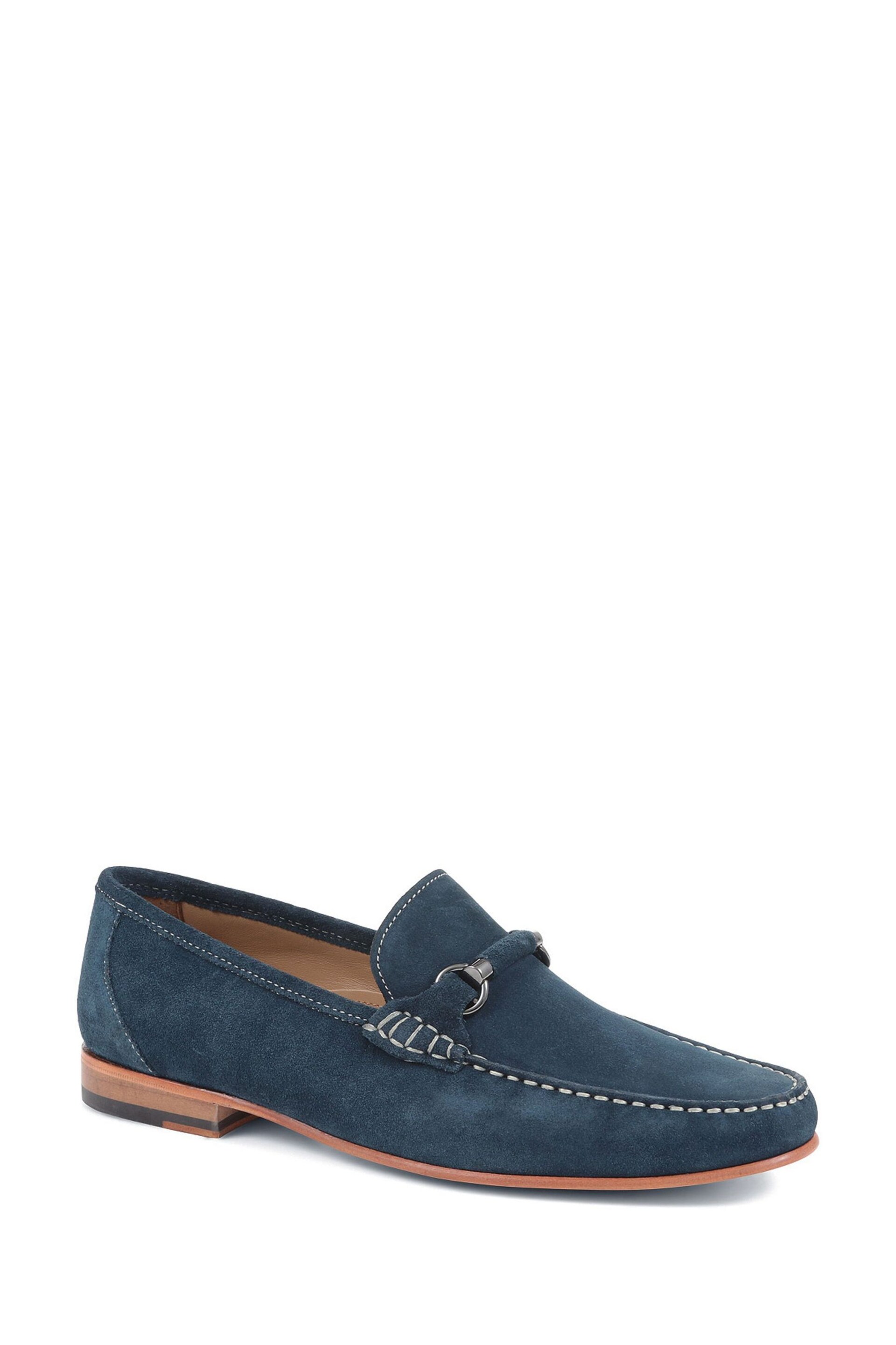 Jones Bootmaker Ramsgate Suede Loafers - Image 2 of 5