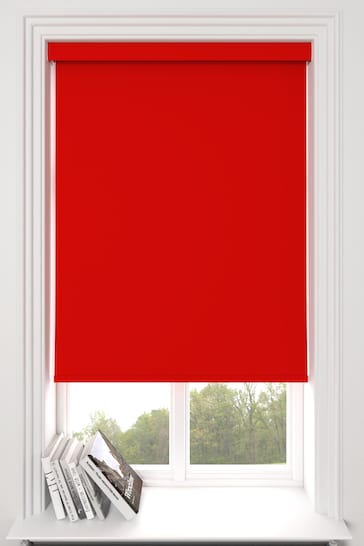 Red Haig Made To Measure Blackout Roller Blind