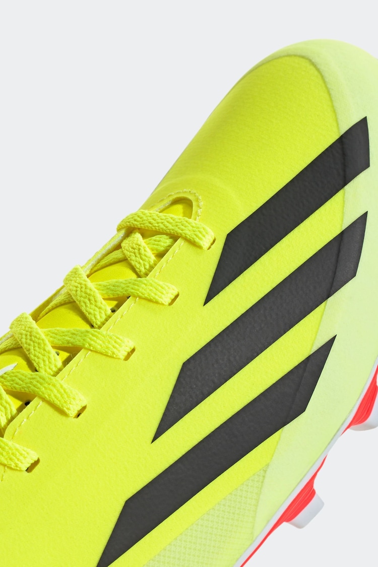 adidas Yellow Football X Crazyfast Club Flexible Ground Adult Boots - Image 10 of 10