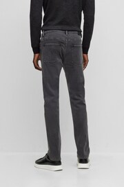 BOSS Dark Grey Delaware Slim Fit Jeans - Image 2 of 5