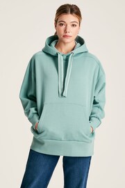 Joules Cara Blue Oversized Hoodie - Image 1 of 6