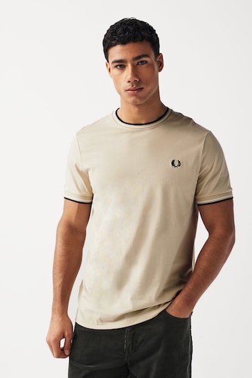 Fred Perry Twin Tipped Logo T-Shirt