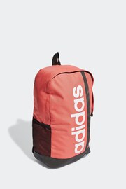 adidas Red Essentials Linear Backpack - Image 1 of 5