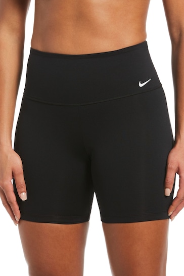 Nike Black Swim Essential 6 Inch Kick Shorts