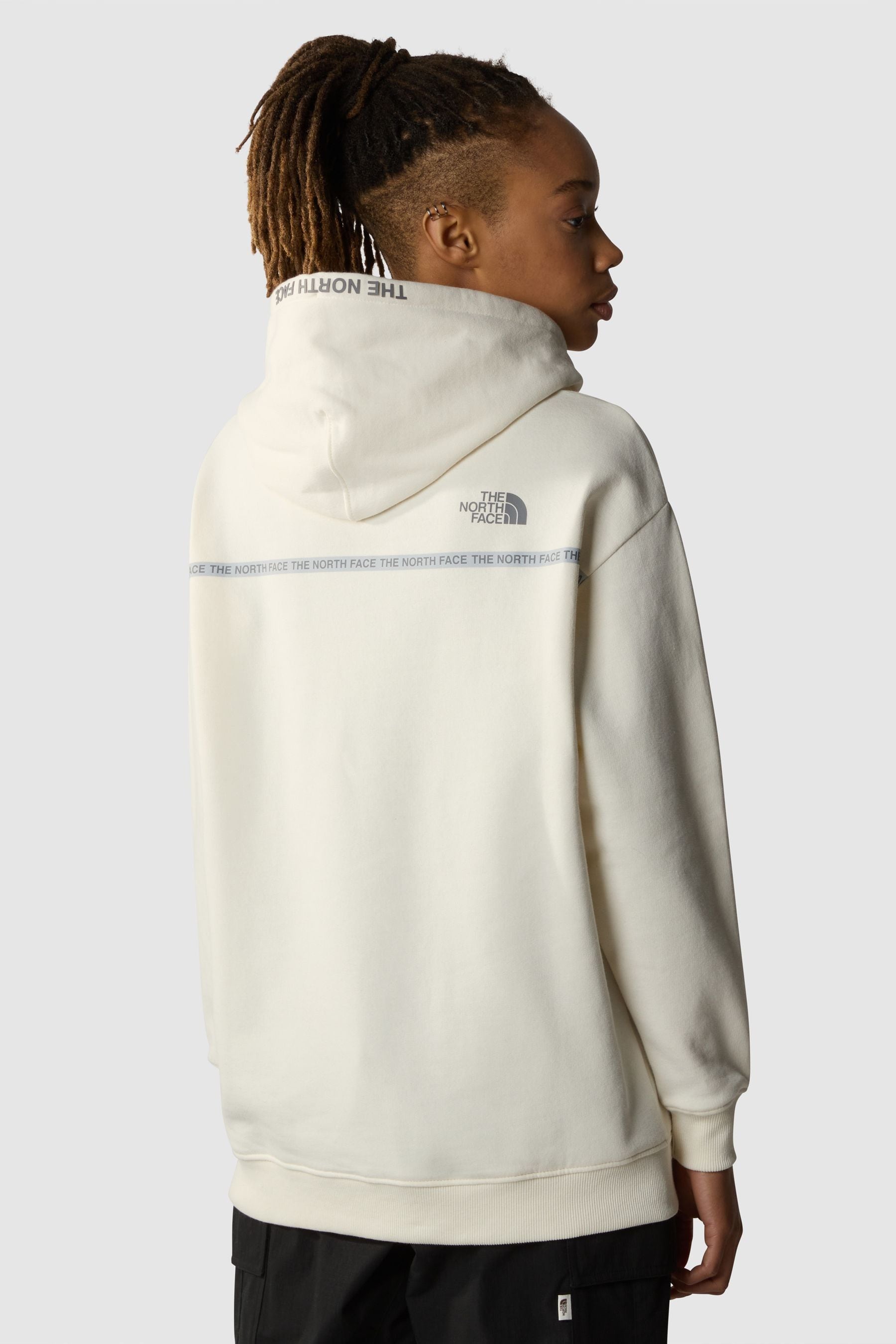 Womens white north face hoodie outlet